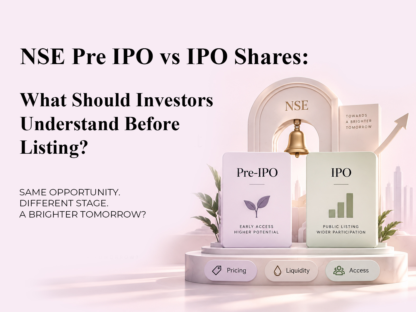NSE Pre IPO vs IPO Shares: What Should Investors Understand Before Listing?