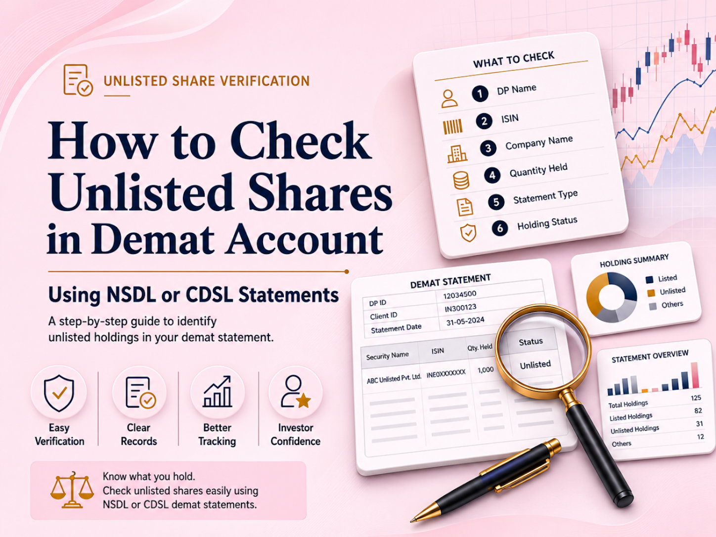 How to Check Unlisted Shares in Demat Account Using NSDL or CDSL Statements