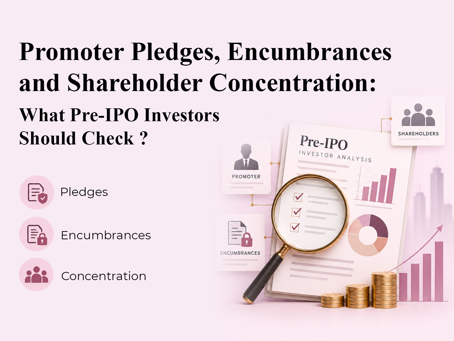 Promoter Pledges, Encumbrances and Shareholder Concentration: What Pre-IPO Investors Should Check?