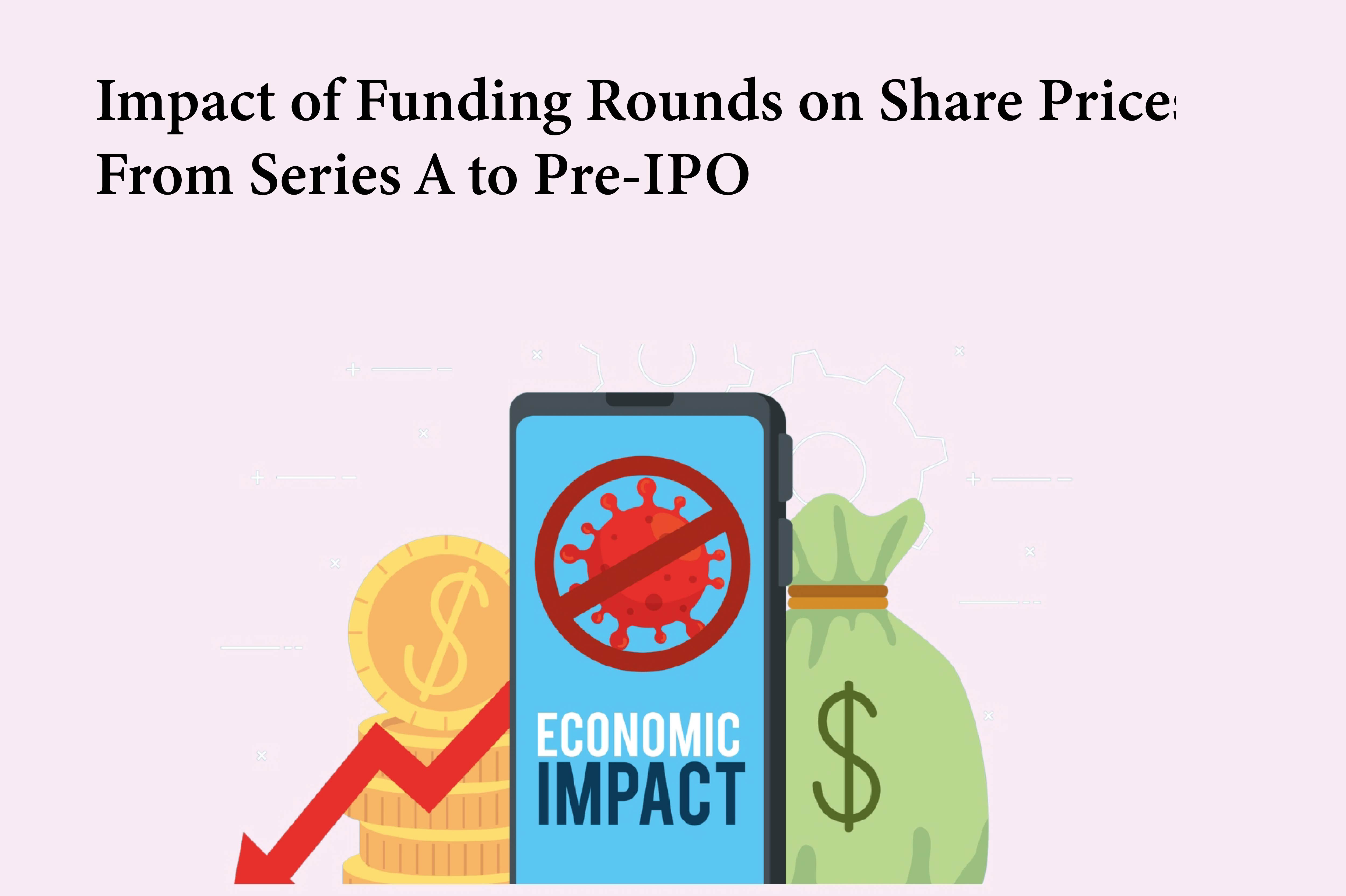 Impact of Funding Rounds on Share Prices – From Series A to Pre-IPO: funding impact on valuation