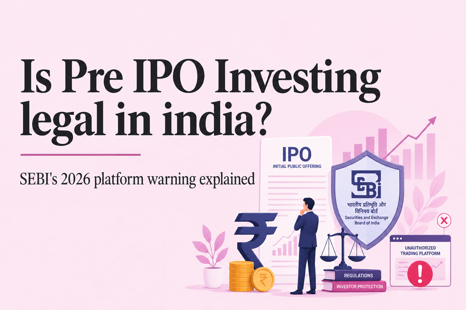 Is Pre-IPO Investing Legal in India! SEBI's 2026 Platform Warning Explained