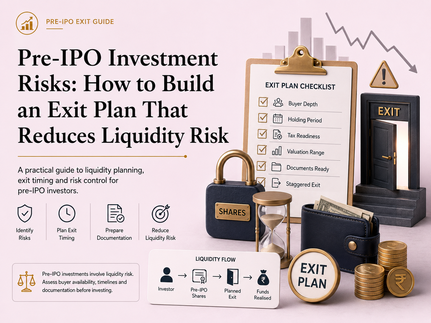 Pre-IPO Investment Risks: How to Build an Exit Plan That Reduces Liquidity Risk