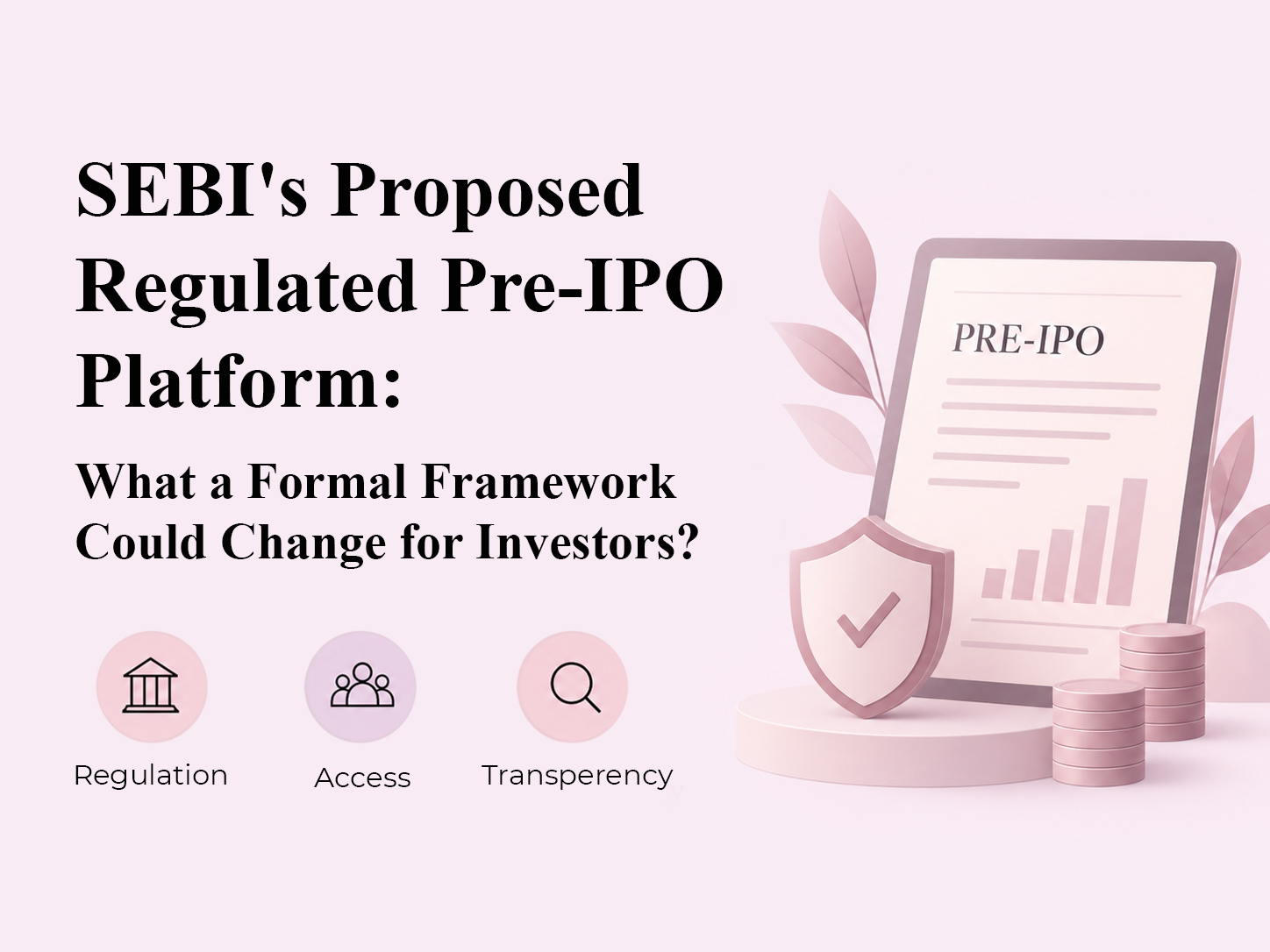 SEBI's Proposed Regulated Pre-IPO Platform: What a Formal Framework Could Change for Investors?